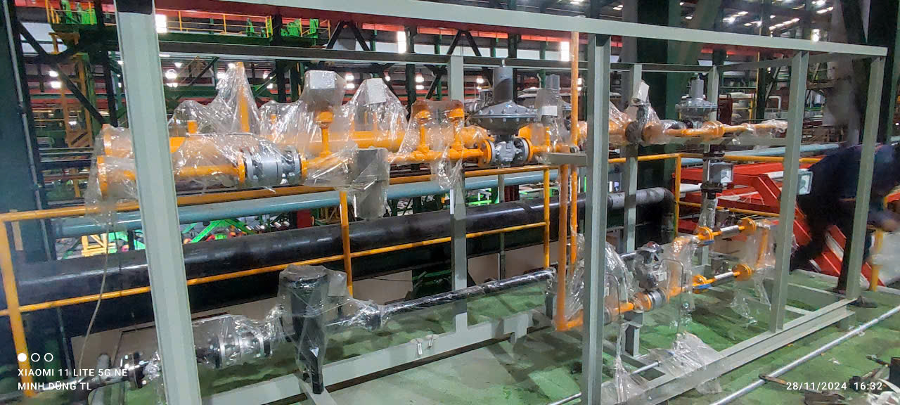BỘ GAS TRAIN DÂY CHUYỀN MẠ KIM LOẠI